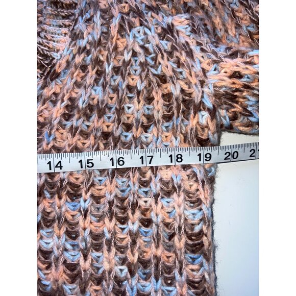 Astr The Label Womens Multicolor Button-Front Cardigan M Knit V-Neck Acrylic - Picture 6 of 9